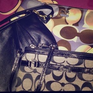 3 coach used wristlet