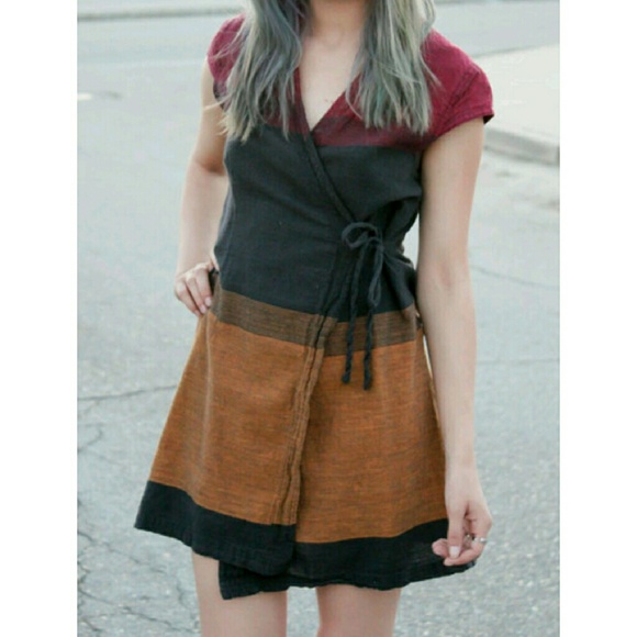 Wrap Dress Made in Nepal