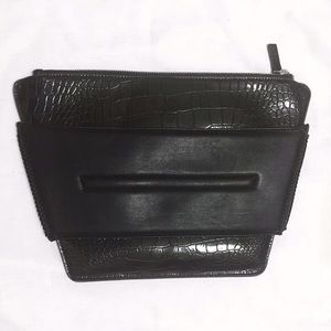 GX by Gwen Stefani croc clutch