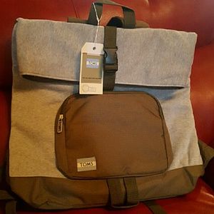 GRAY TOMS BACKPACK