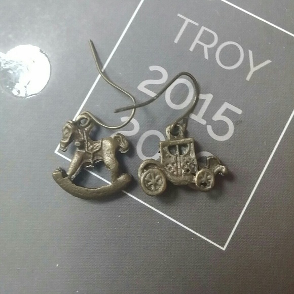 Bronze earrings