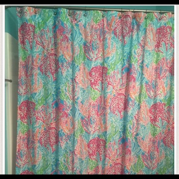 ISO a Let's Cha Cha Lilly Pulitzer shower curtain