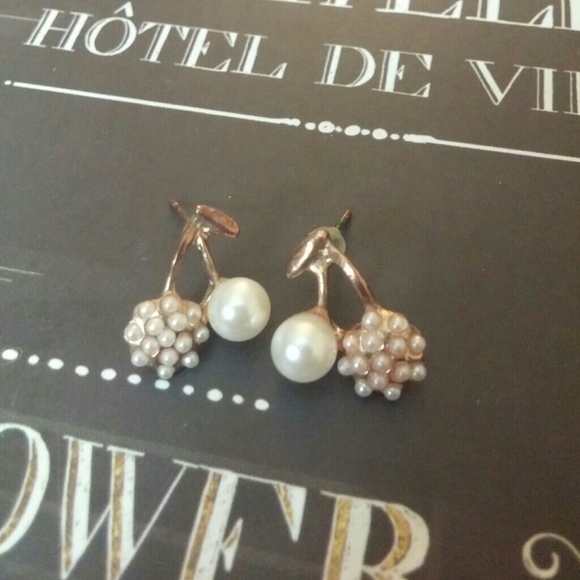 Cherry earrings