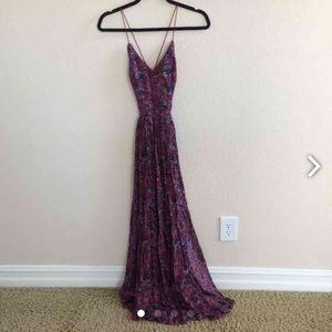 UO Ecote strappy back safari maxi dress