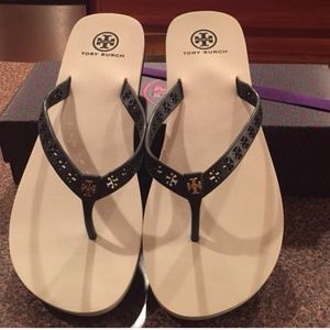Tory Burch Miranda flip flops