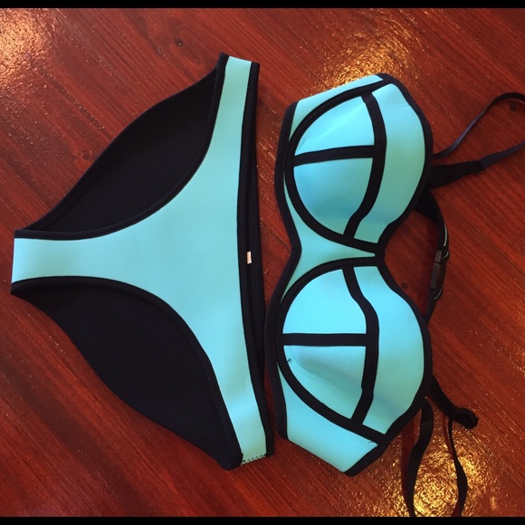 SALE! NEW! TRIANGL SWIMWEAR NEOPRENE BIKINI DUPE - Picture 1 of 1