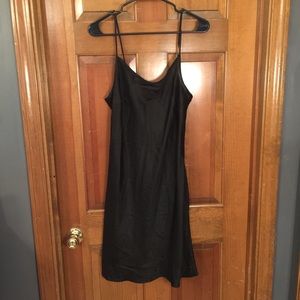 Black silk nightie size 14 Black silk nightie size 14