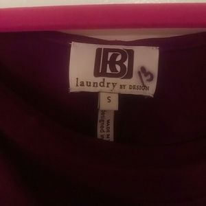 Multicolored quarter length sleeve mini dress