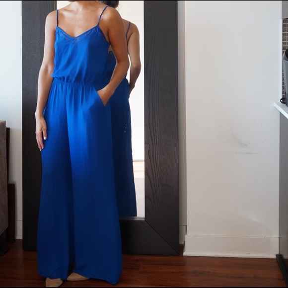 Cobalt blue jumpsuit