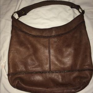 100% leather Lucky Brand bag