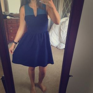 Navy dress