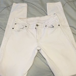 Ralph Lauren white skinny 26
