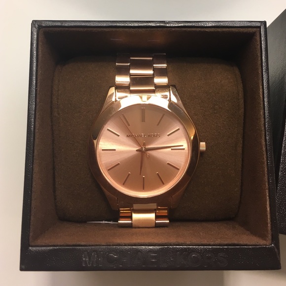 NEW Woman\'s Michael Kors Watch - Rose Gold main image 4