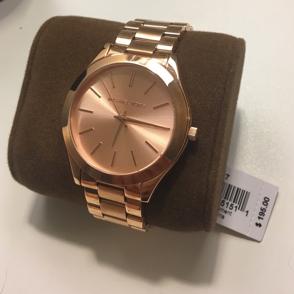 NEW Woman\'s Michael Kors Watch - Rose Gold main image 2