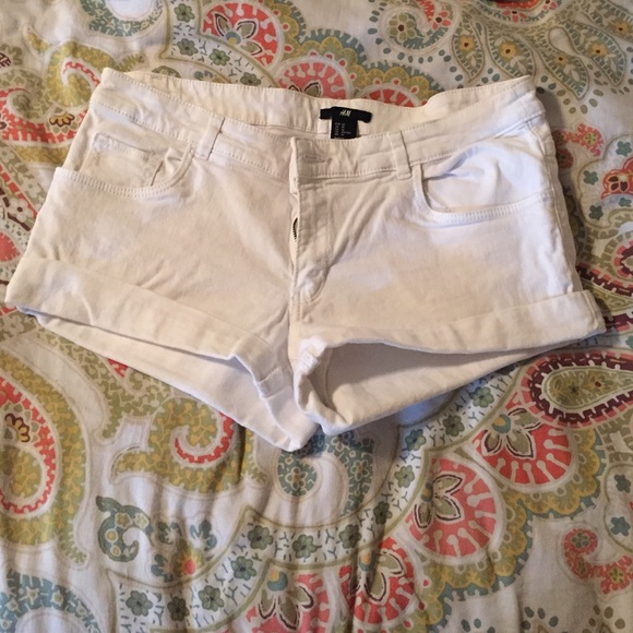 White shorts