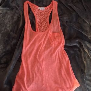 bright orange Aeropostale tank