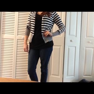 Striped sweater!! So cute!
