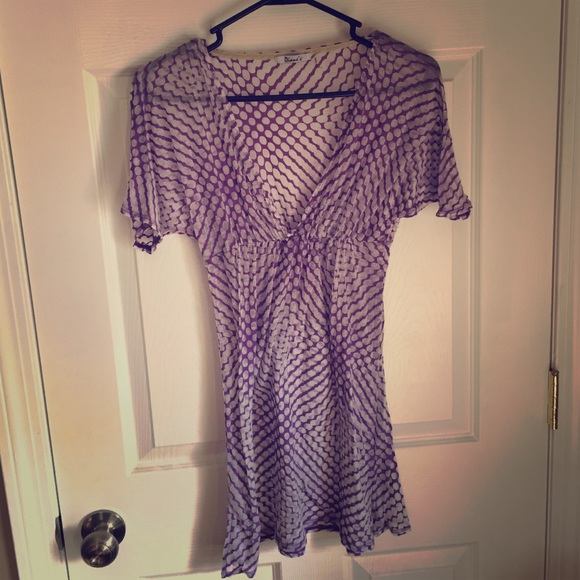 Sheer beach cover up