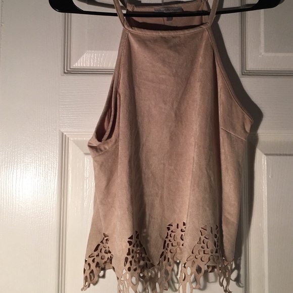 Halter crop top