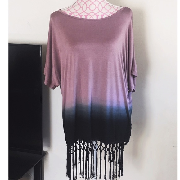 New Dip Dyed Top❗️Closet Closing❗️ - Picture 3 of 4