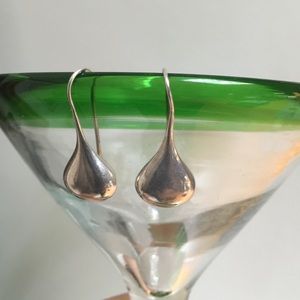 Sterling Silver Tear Drop Earrings