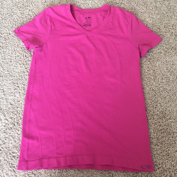 Magenta Champions workout top! Size small