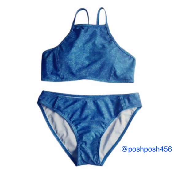 ❗️SALE❗️Blue two-piece swimsuit baiting suit - Picture 4 of 4