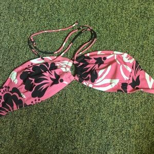 floral bikini top