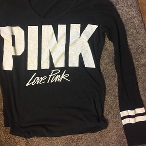 long sleeve PINK VS shirt