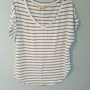 Black and White Striped Tshirt