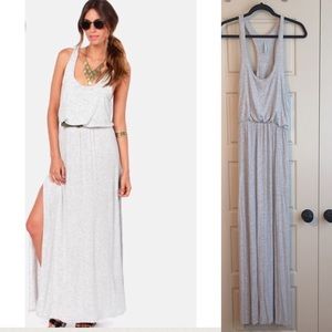 Lulu's grey maxi
