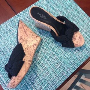 Charlotte Russe Cork Heels