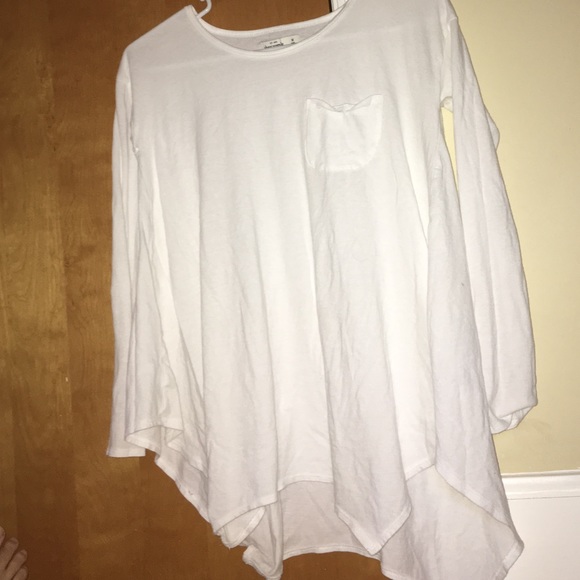 Flowy white shirt