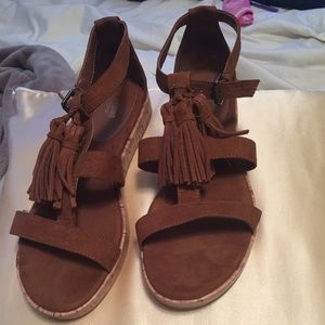Ruffle Sandals