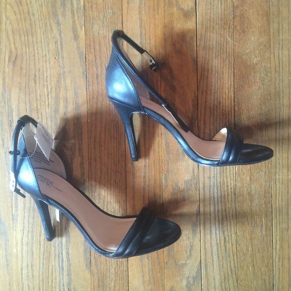 Prabal Gurung for Target Strappy Black Heels, Sz 8