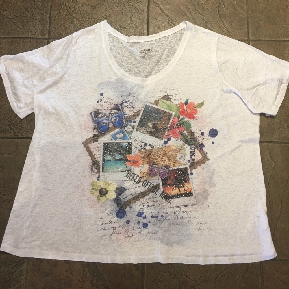 Lane Bryant Embellished Tee