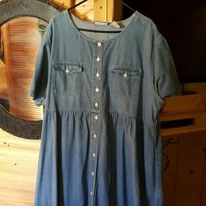 Denim dress