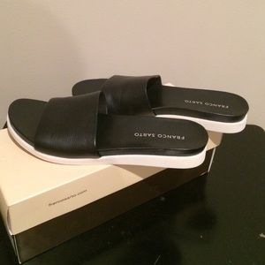 Franco Sarto lumia sandal slides 7.5 NIB