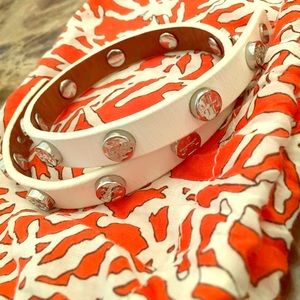 Authentic Tory Burch Studded Wrap Bracelet
