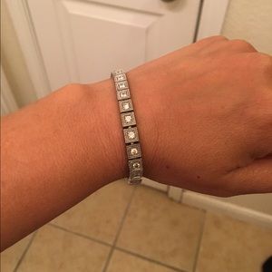 925GM Sterling silver cable bracelet