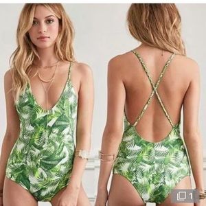 MEDIUM one piece swimsuit NWOT