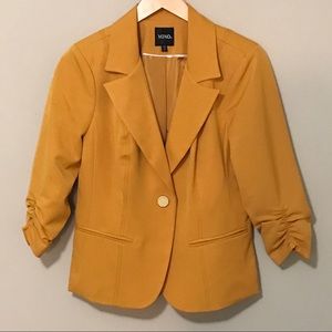Mustard Blazer