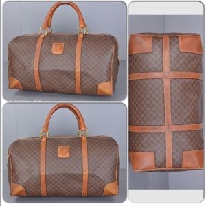 Authentic Céline duffle travel bag