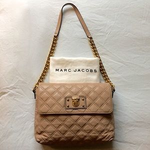 Marc Jacobs Single Lambskin Leather Quilted Bag