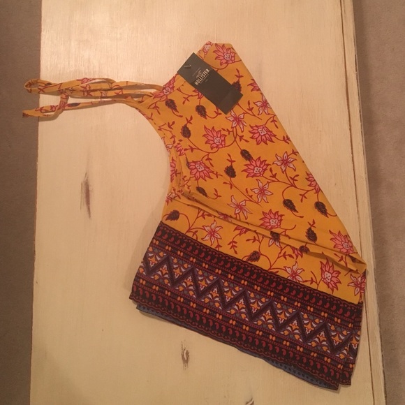 Strappy Floral Blouse NWT