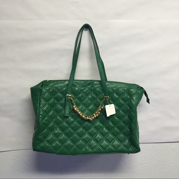 👏 Price drop👏 Joy & Iman Green Quilted Handbag