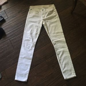 White citizens of humanity skinny jeans