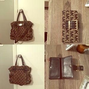 Bundle! 💞 Matching Authentic MK purse and wallet!