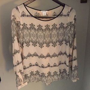 Club Monaco Silk Blouse, sz M