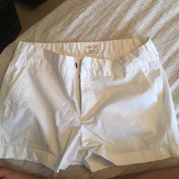 Bought a new pair of white shorts